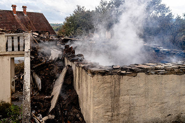 Professional Fire Damage Removal technician working in Bradenton Beach, FL